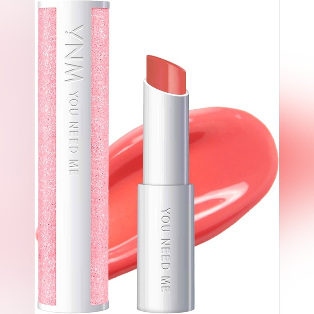 Two New YNM PEACH SODA MOISTURIZING LIP PLUMPERS